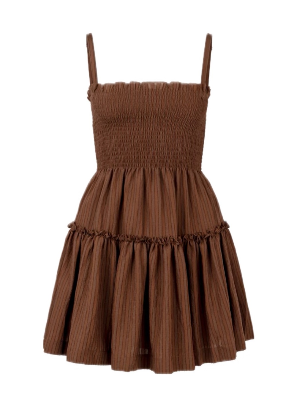 Hill House Brown Smocked Sundress